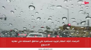 الأرصاد تنبّه: أمطار غزيرة مستمرة على مناطق المملكة حتى نهاية الأسبوع